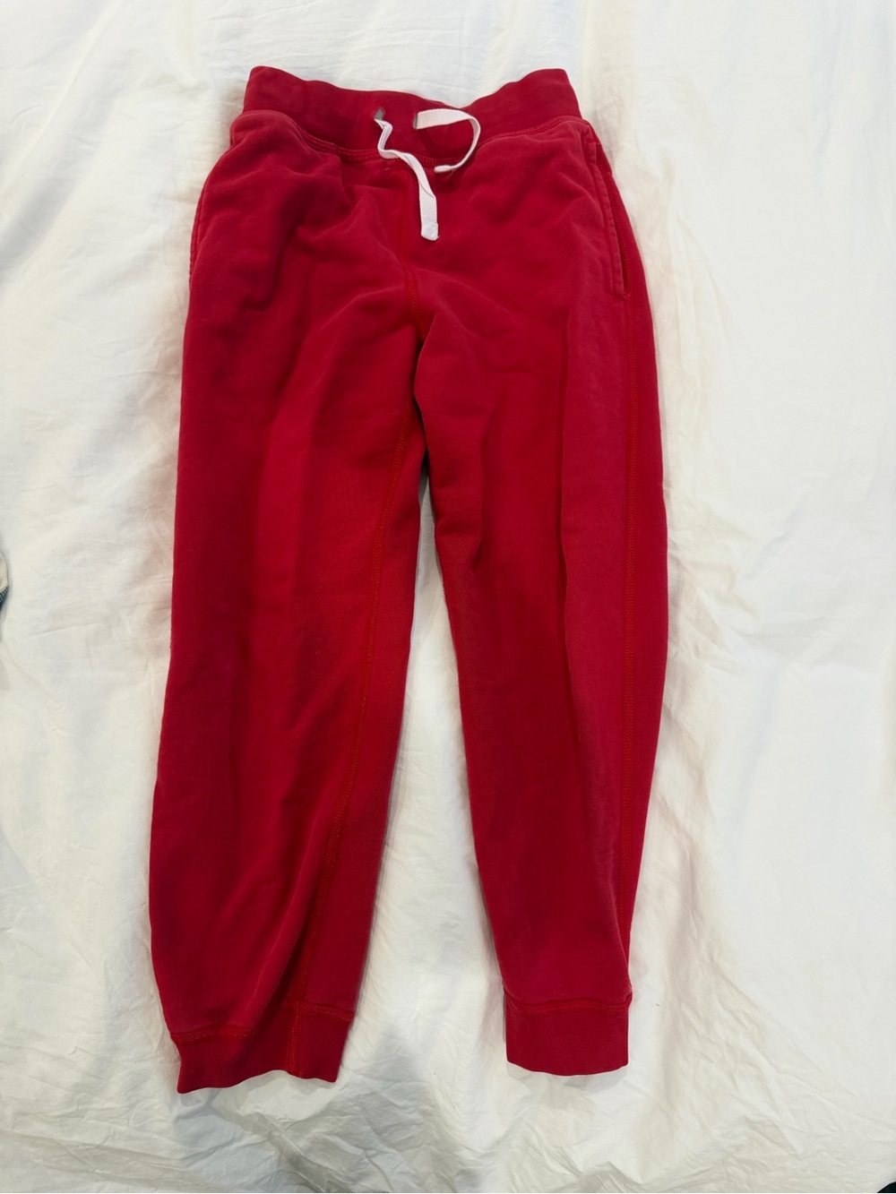 Hanna Andersson Red Jogger Pants Size 8